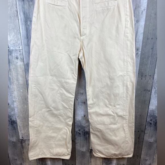 Citizens of Humanity Gaucho Vintage Wide Leg in Marzipan Cream Size 32. - Picture 6 of 16